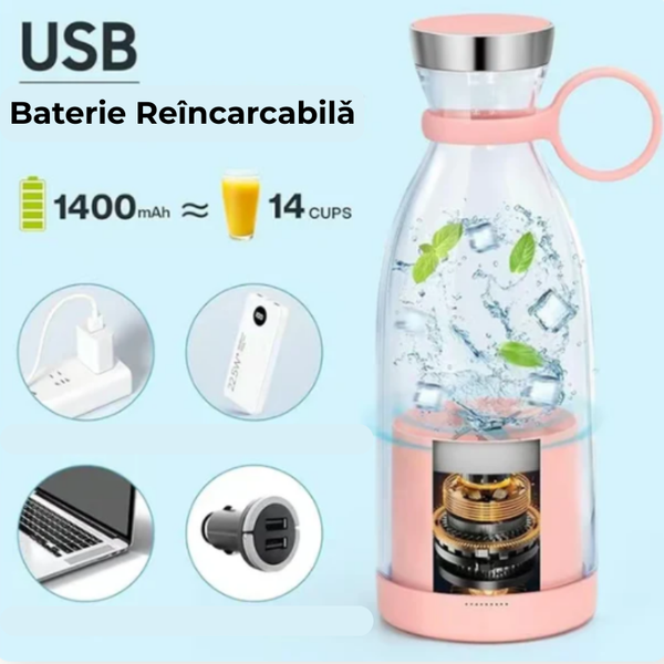 Blender Portabil pentru Sucuri Fresh
