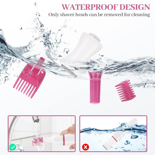 Epilator Electric Multifuncțional 5-în-1 pentru Femei – Precizie, Fără Iritații, Rezistent la Apă